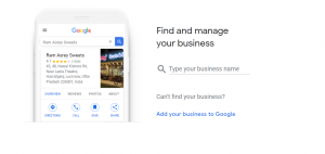 Google My Business Sign in